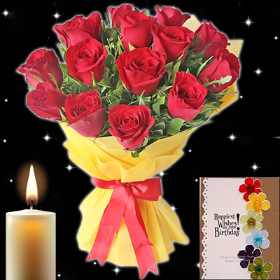 "Midnight Surprise Flowers - codeMF04 - Click here to View more details about this Product